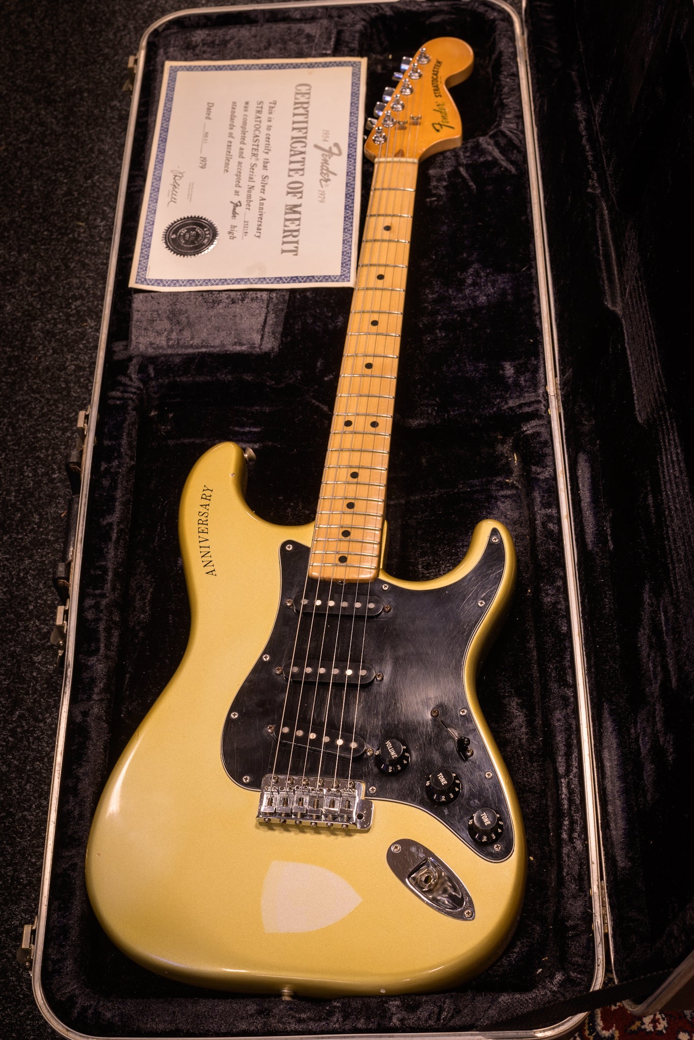 Fender USA Stratocaster 25th Anniversary 1979 Elektrische gitaar