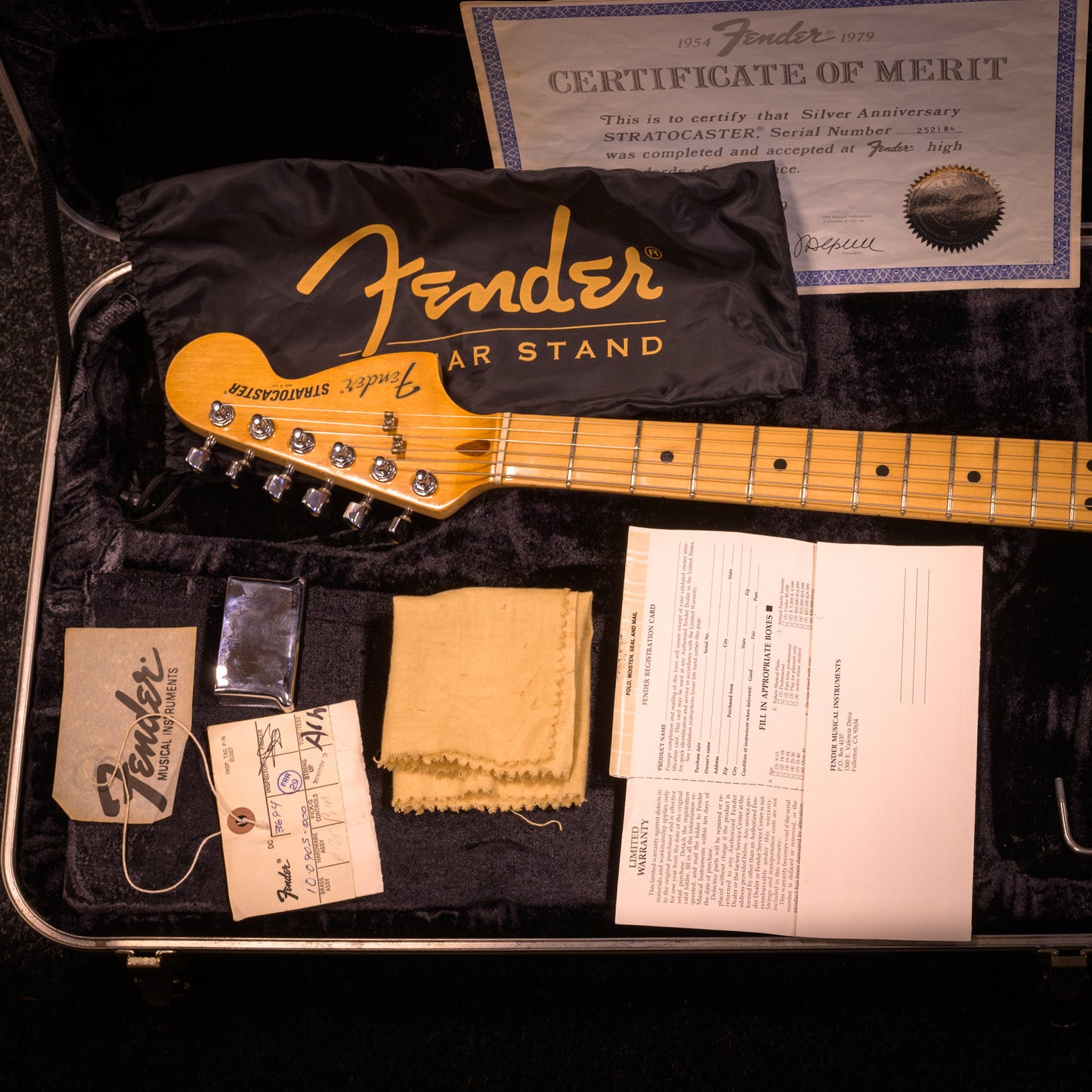 Fender USA Stratocaster 25th Anniversary 1979 Elektrische gitaar