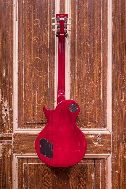 Vintage V100 Flame Cherry Sunburst Elektrische Gitaar