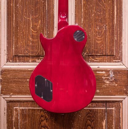Vintage V100 Flame Cherry Sunburst Elektrische Gitaar
