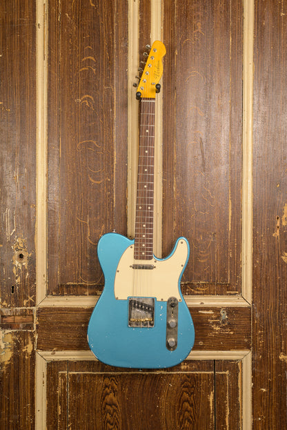 VerboomGuitars T-Standard Ocean Turquoise Elektrische gitaar (MADE IN GRONINGEN)