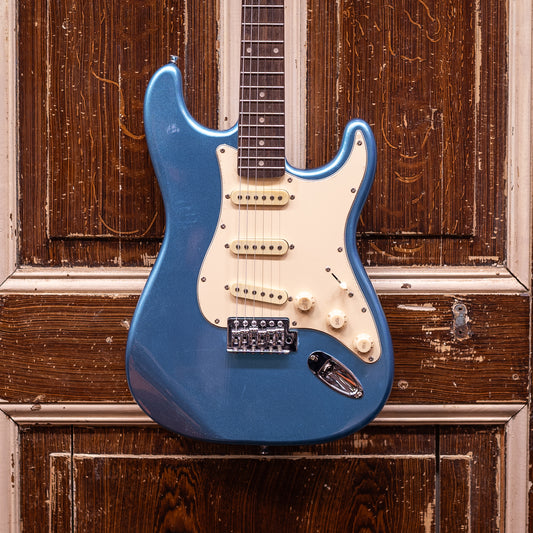 Stagg SES-30 IBM Ice Blue Metallic Stratocaster Elektrische Gitaar