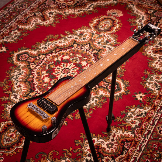 SX LG2ASH3TS Lapsteel gitaar incl. tas en statief
