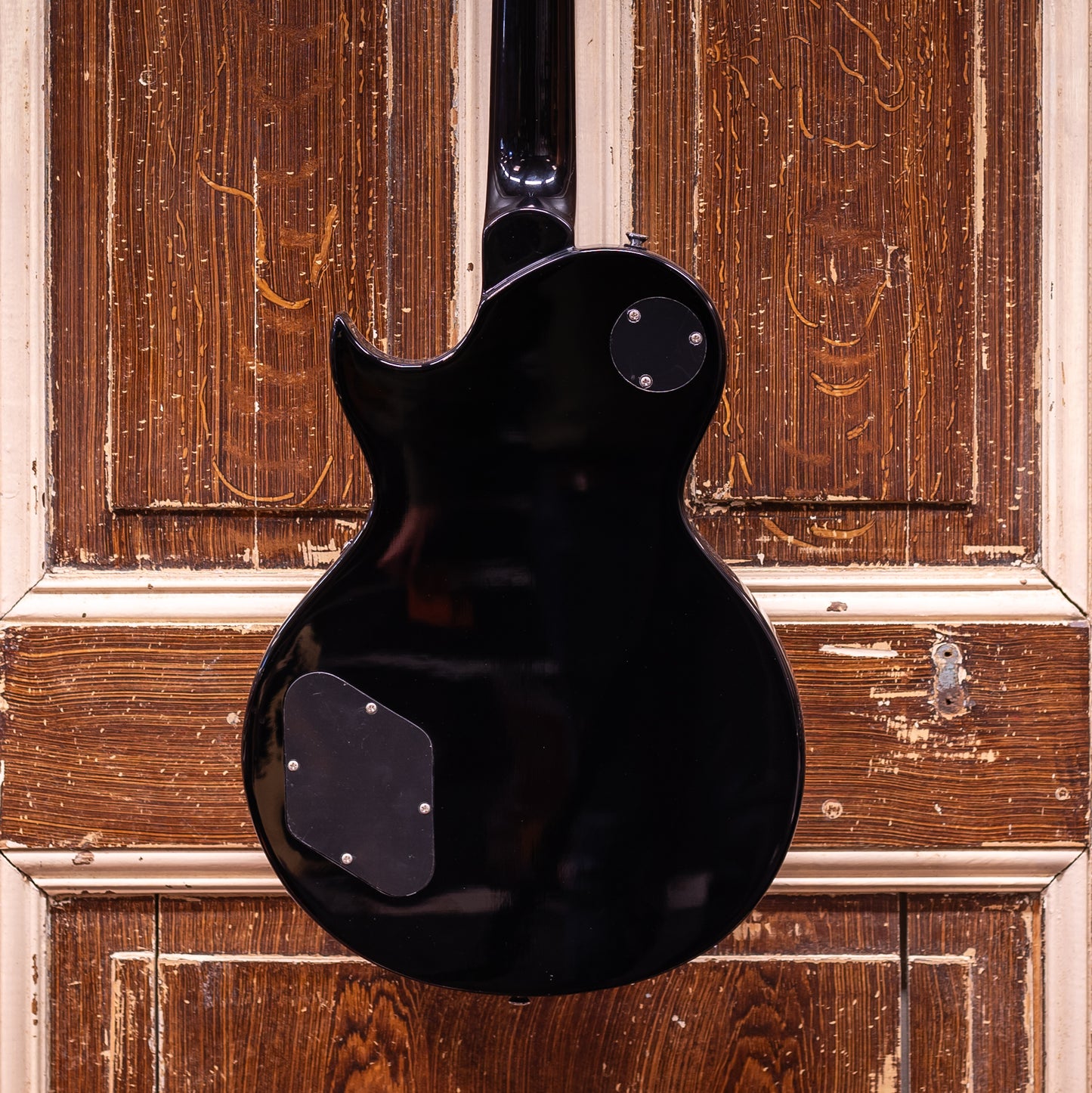 Vintage V100 Gloss Black Elektrische Gitaar