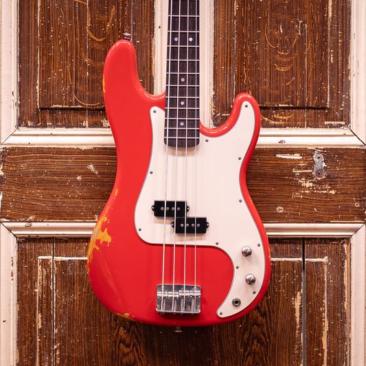 Maybach Motone P Bass Dakota Red 'Red Rooster' Aged Basgitaar