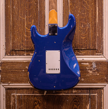 Del-Tone 60's S-Style Ocean Turquise over Sunburst (Special Order) Elektrische gitaar