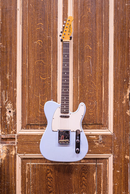 Del-Tone 60's T-Style Sonic Blue Elektrische gitaar
