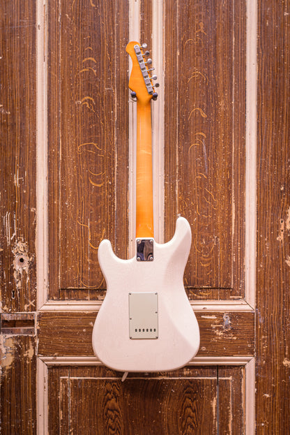 Del-Tone 60's S-Style Olympic White Elektrische gitaar (occasion)