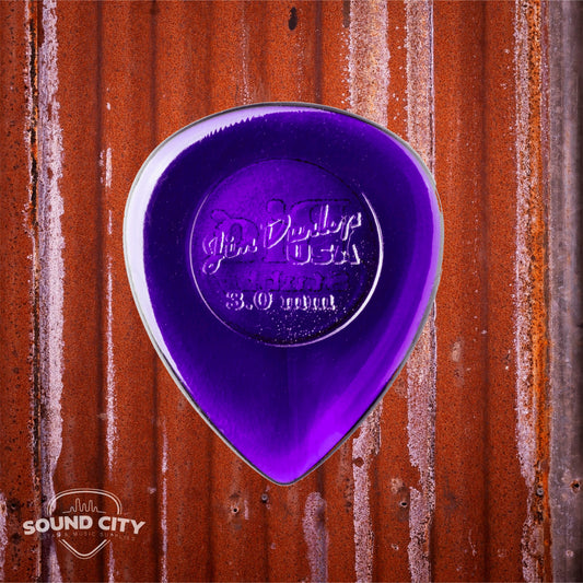 Dunlop Plectrum Big Stubby 3.0 Violet 6PACK