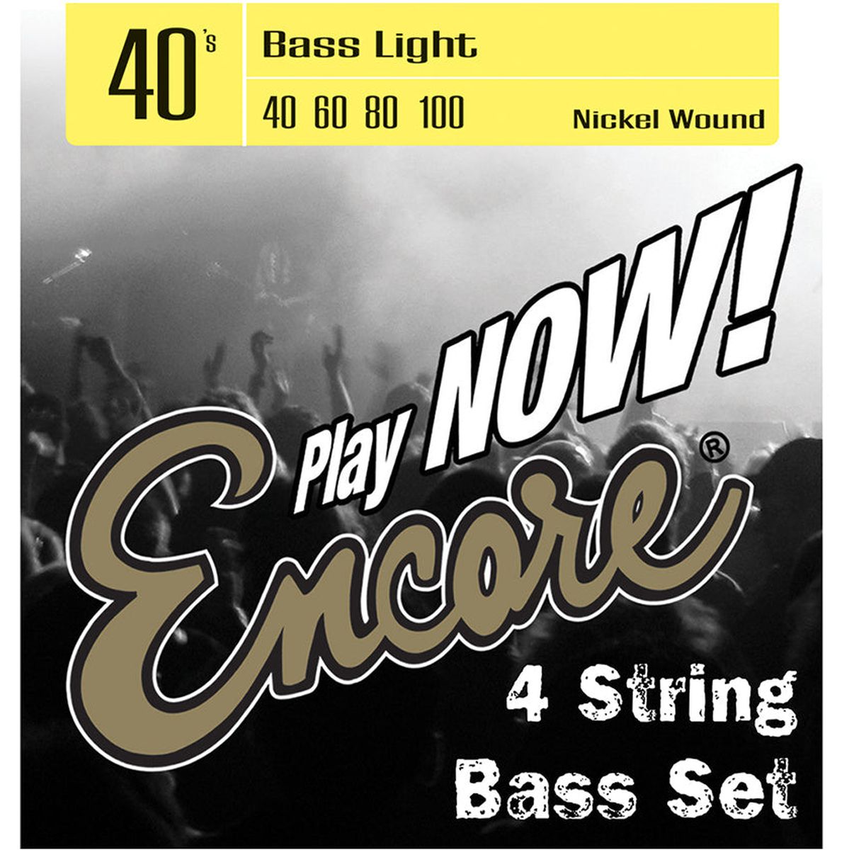 Encore 4-STRING Basgitaar String Set