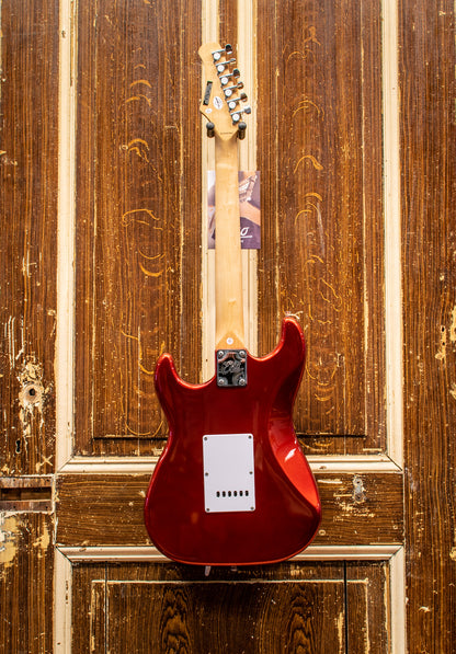 Eko S300RED Starter Strat Red Elektrische Gitaar