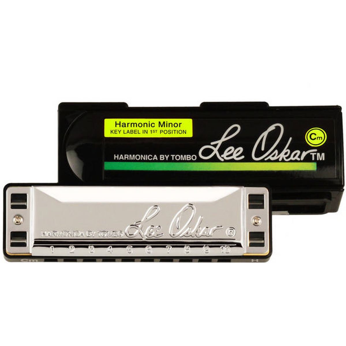 Lee Oskar Harmonic Minor Harmonica In F