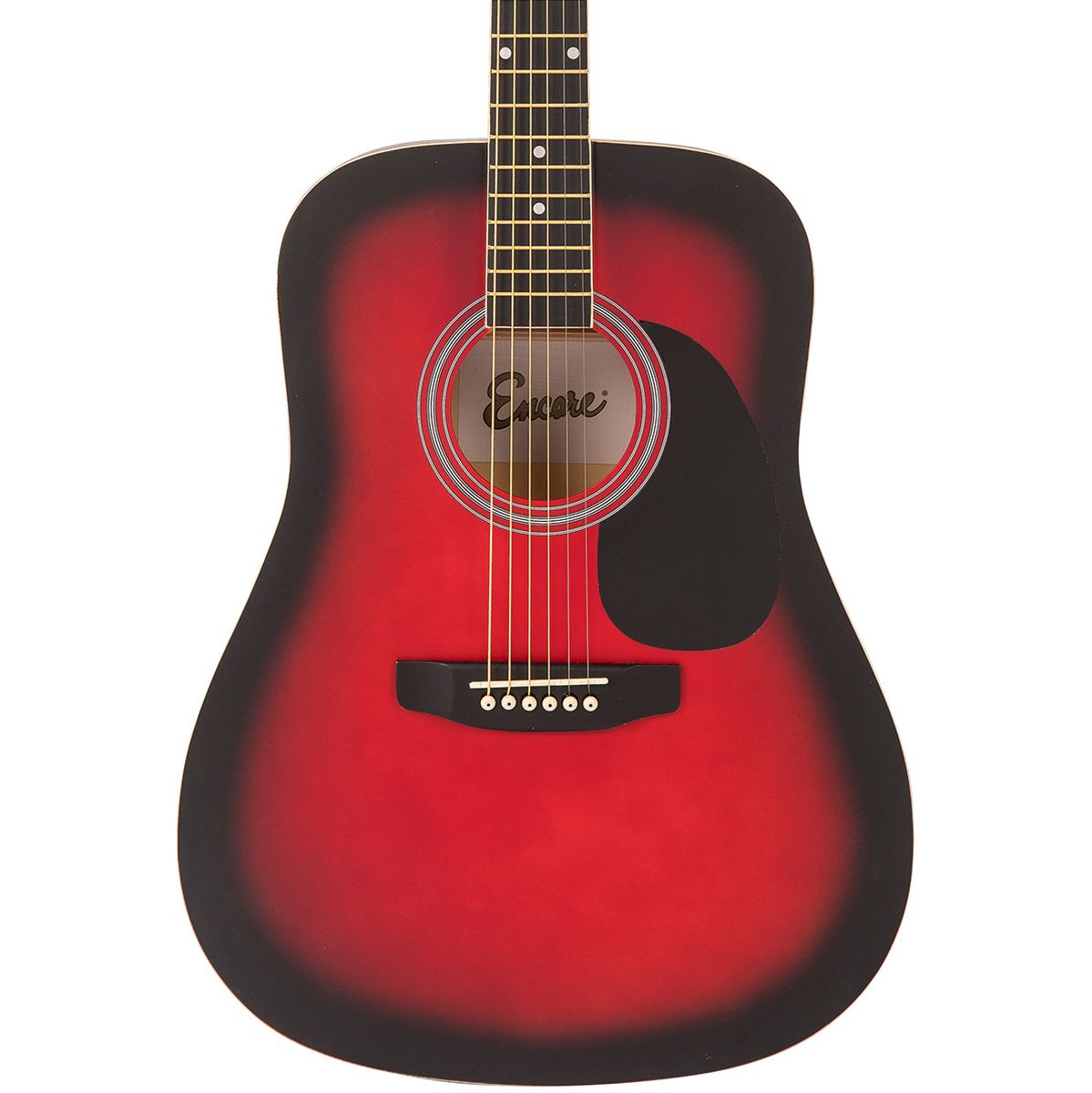 Encore Westerngitaar Set - Redburst