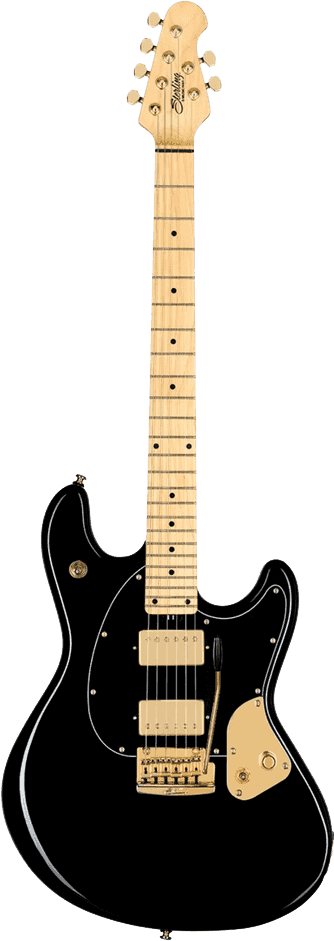Sterling StingRay Guitar SR30 Jared Dines Stealth Black Elektrische Gitaar