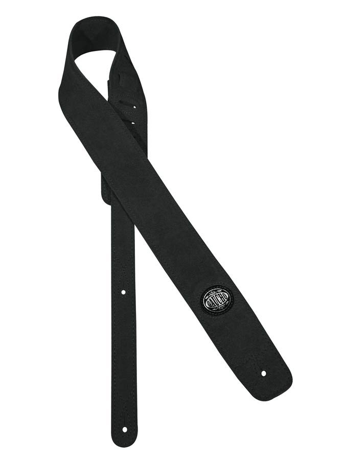 Gaucho GST-610BK Padded Suede Series guitar strap