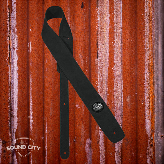 Gaucho GST-610BK Padded Suede Series guitar strap