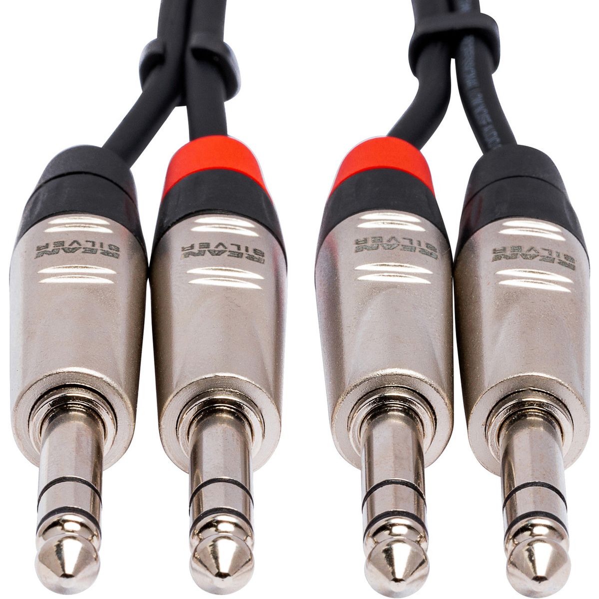Hosa HSS-010x2 Pro Stintcon Dual Rean 1/4IN TRS To S 10FT