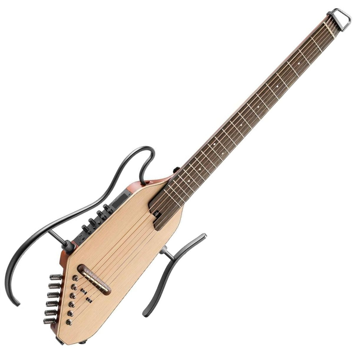 DONNER Hush 1 Pro Guitar - Natural Spruce Elektrische gitaar