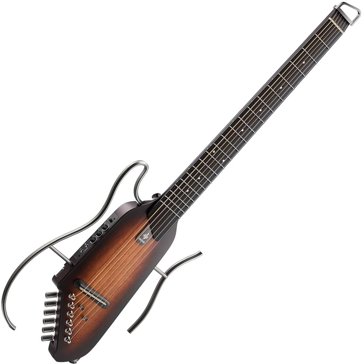 DONNER Hush-I Guitar - Sunburst Elektrische gitaar