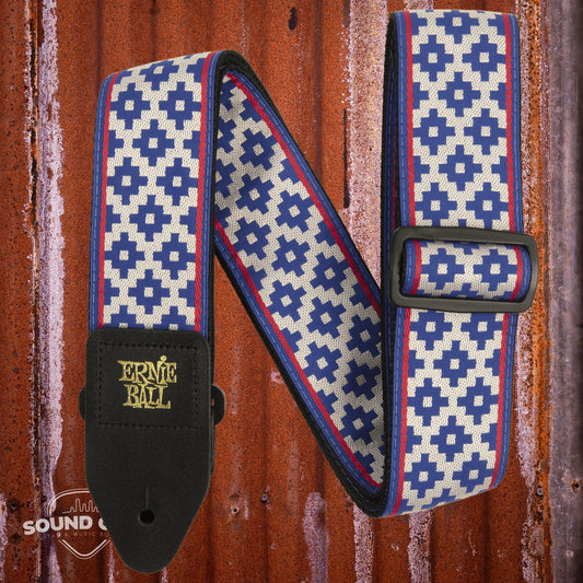 Ernie Ball 5336 Guitar Strap - Blue Crux
