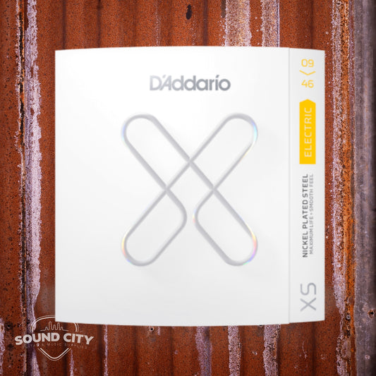 D'Addario XSE0946 Super Light Top/Reg Btm, XS Gecoate Elektrische Gitaarsnaren