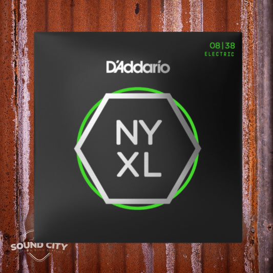 D'Addario NYXL0838 08-38 Extra Super Light, NYXL Elektrische Gitaarsnaren