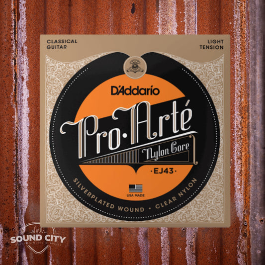 D'Addario EJ43 Light Tension, Pro-Arté Nylon Klassieke Gitaarsnaren