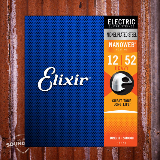 Elixir 12152 Electric Heavy 12-52 snaren