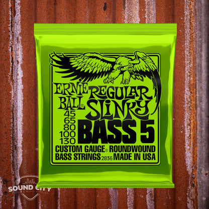 Ernie Ball 2836 Regular Slinky Bass (5sn.) 45-130 snaren