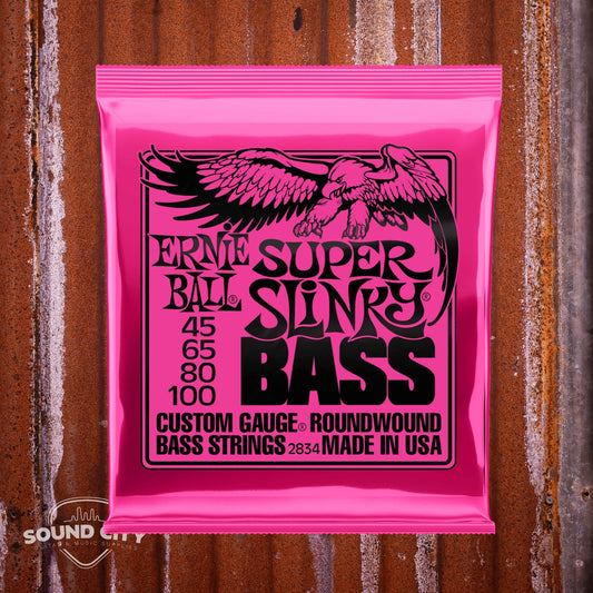 Ernie Ball 2834 Super Slinky Bass 45-100 snaren