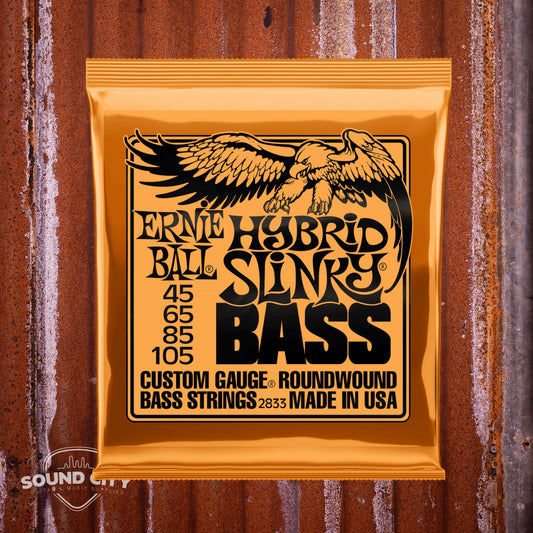 Ernie Ball 2833 Hybrid Slinky Bass 45-105 snaren