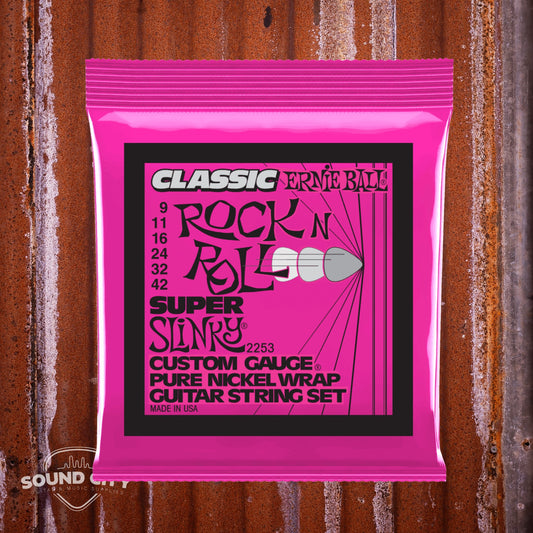 Ernie Ball 2253 Rock N Roll Super Slinky 09-42 snaren