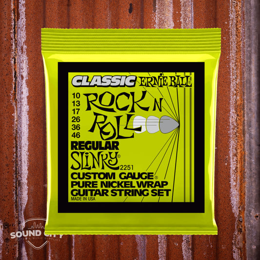 Ernie Ball 2251 Rock N Roll Regular Slinky 10-46 snaren