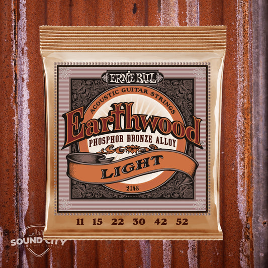 Ernie Ball 2148 Earthwood Light 11-52 snaren