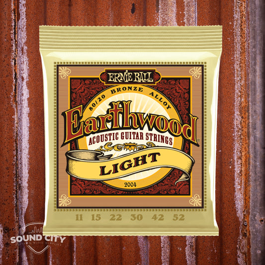 Ernie Ball 2004 Earthwood Light 11-52 snaren