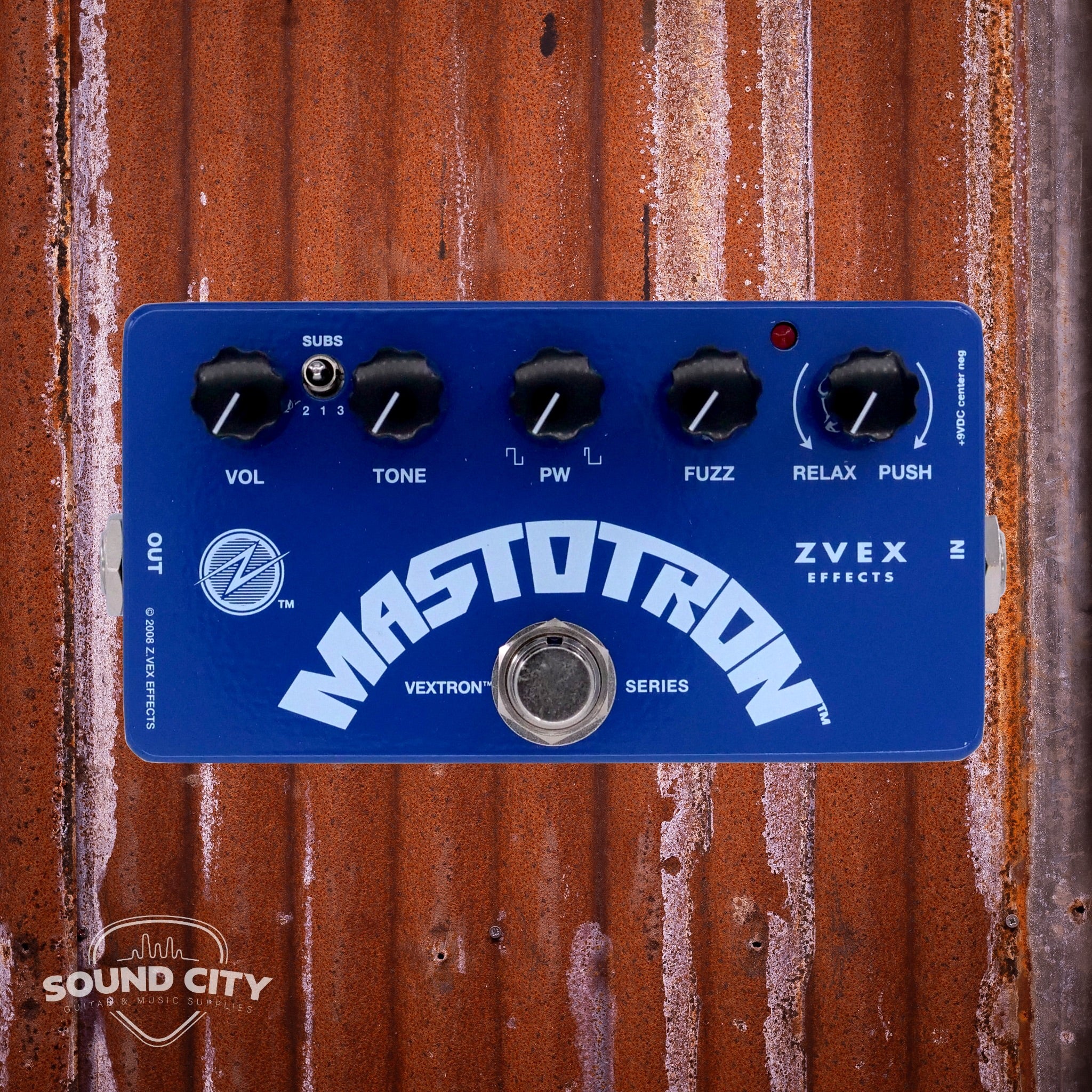 ZVEX MASTOTRON VEXTRON Effectpedaal