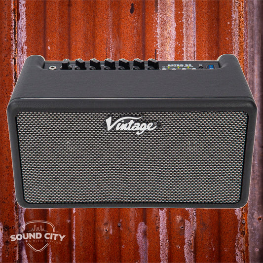 Vintage Retro 25W Gitaar versterker DSP ~ Black
