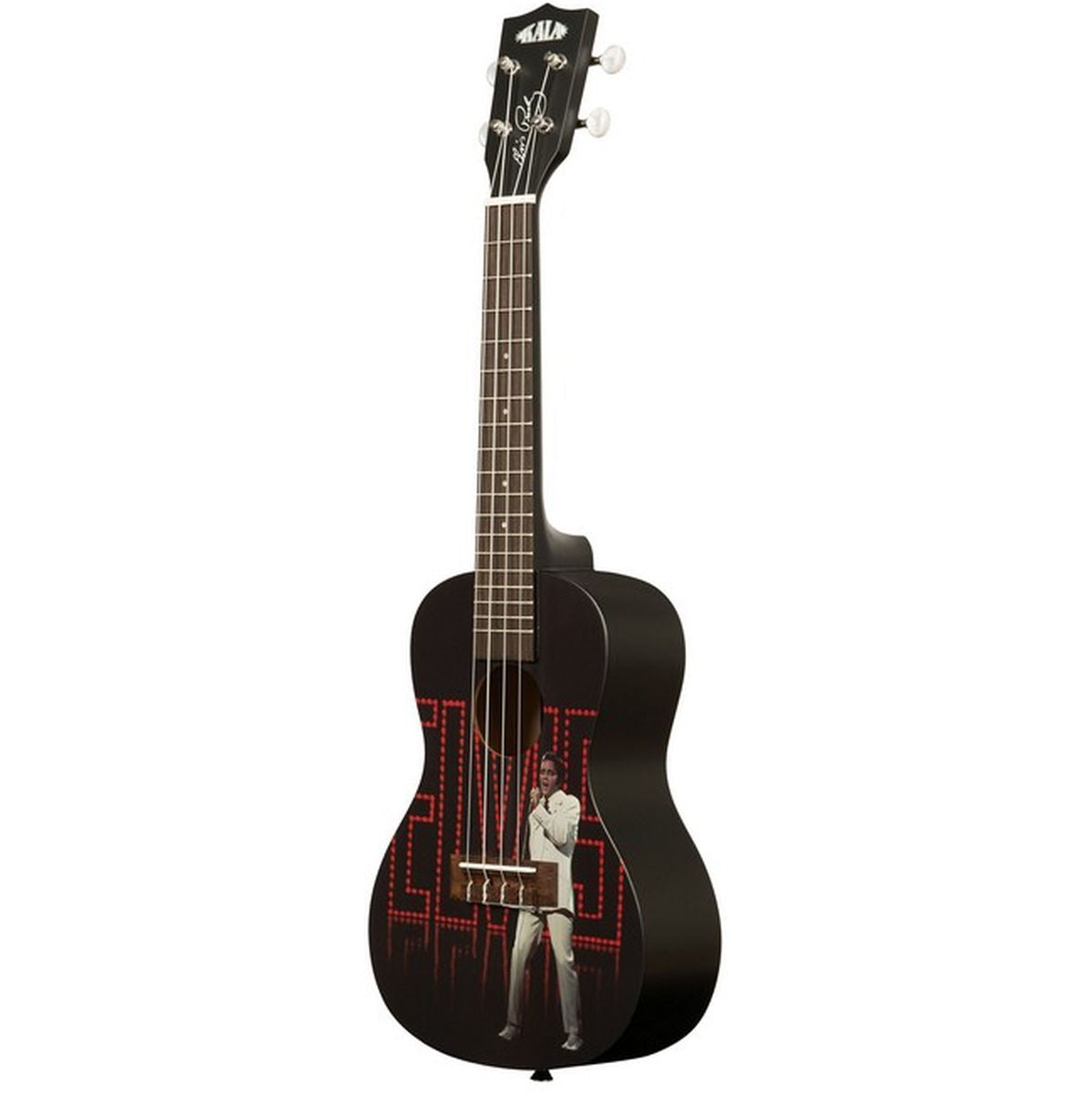 Kala Learn To Play Elvis Viva Las Vegas Concert Ukulele Starter Kit