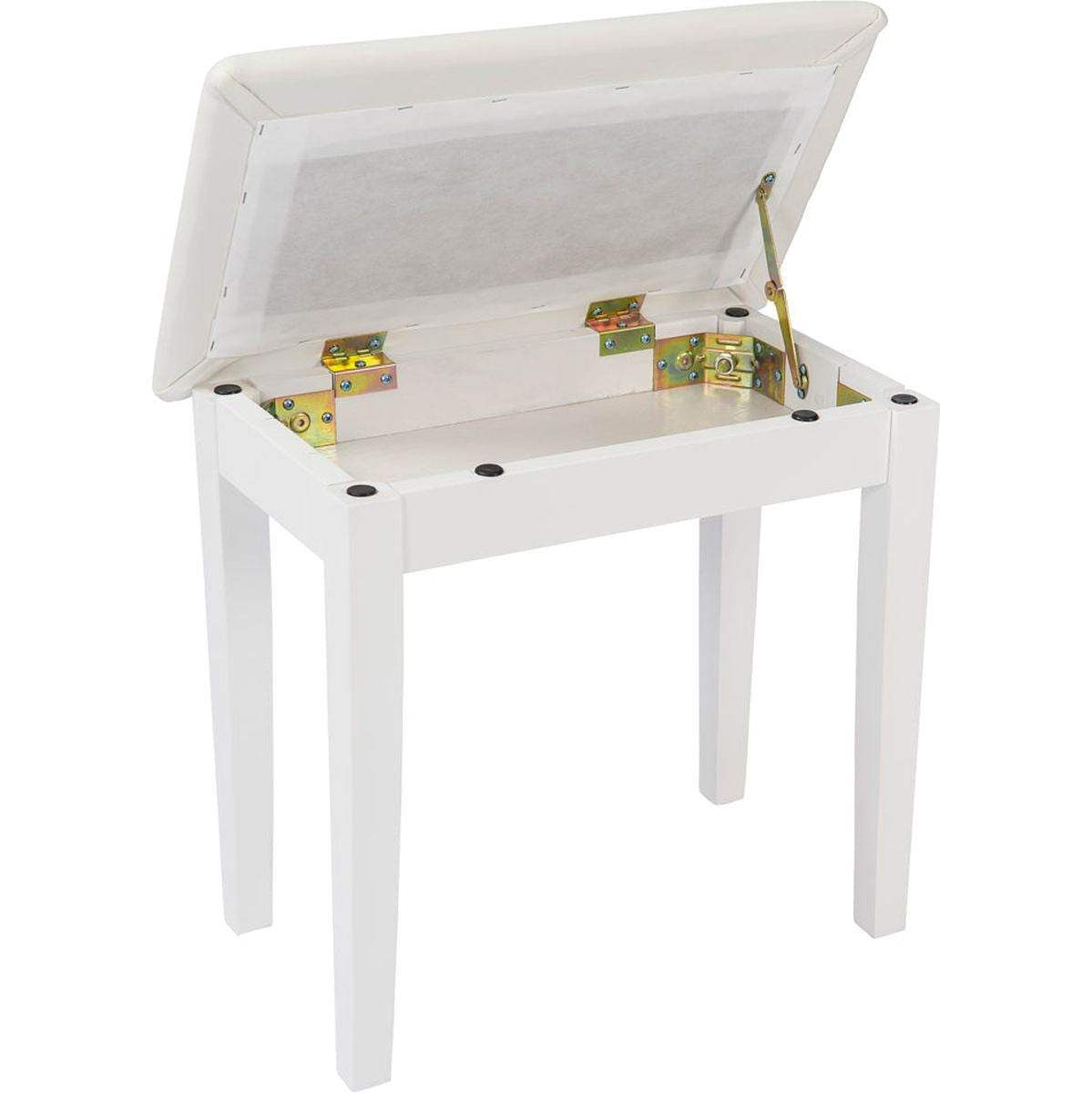 Kinsman Piano Bench - w/ Storage - Satin White