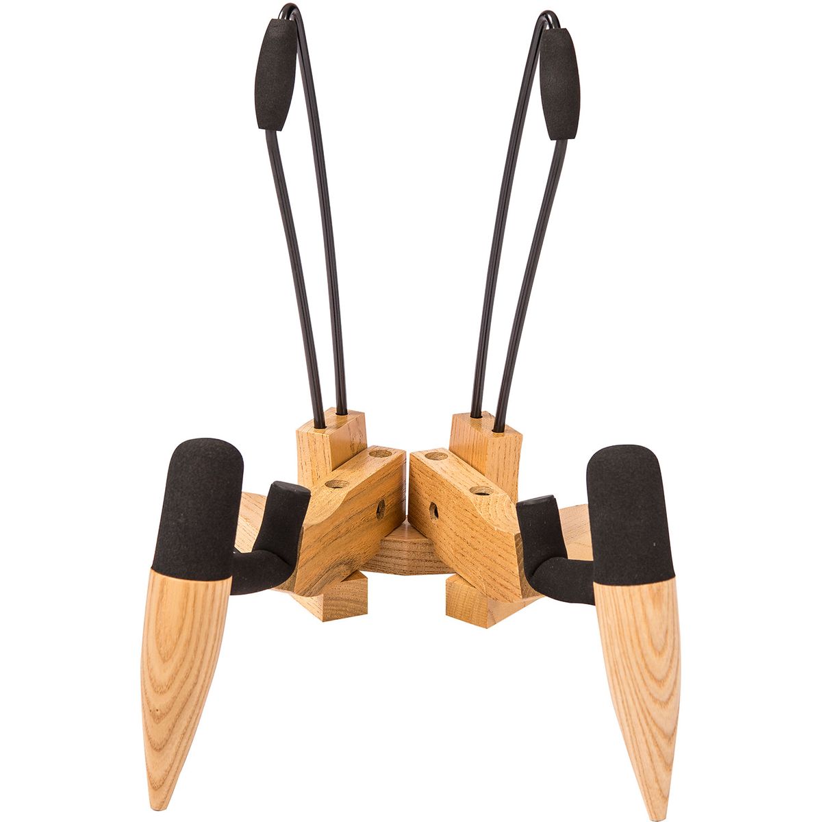 Kinsman Premium Series Wooden A-Frame Electric Guitar Stand (KWE51)