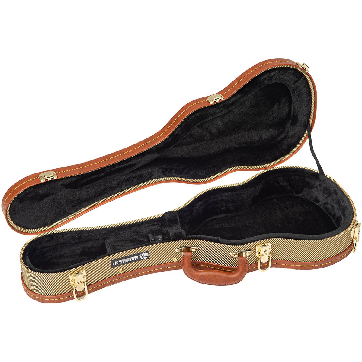 Kinsman DLX Wooden Ukulele Case - Tenor