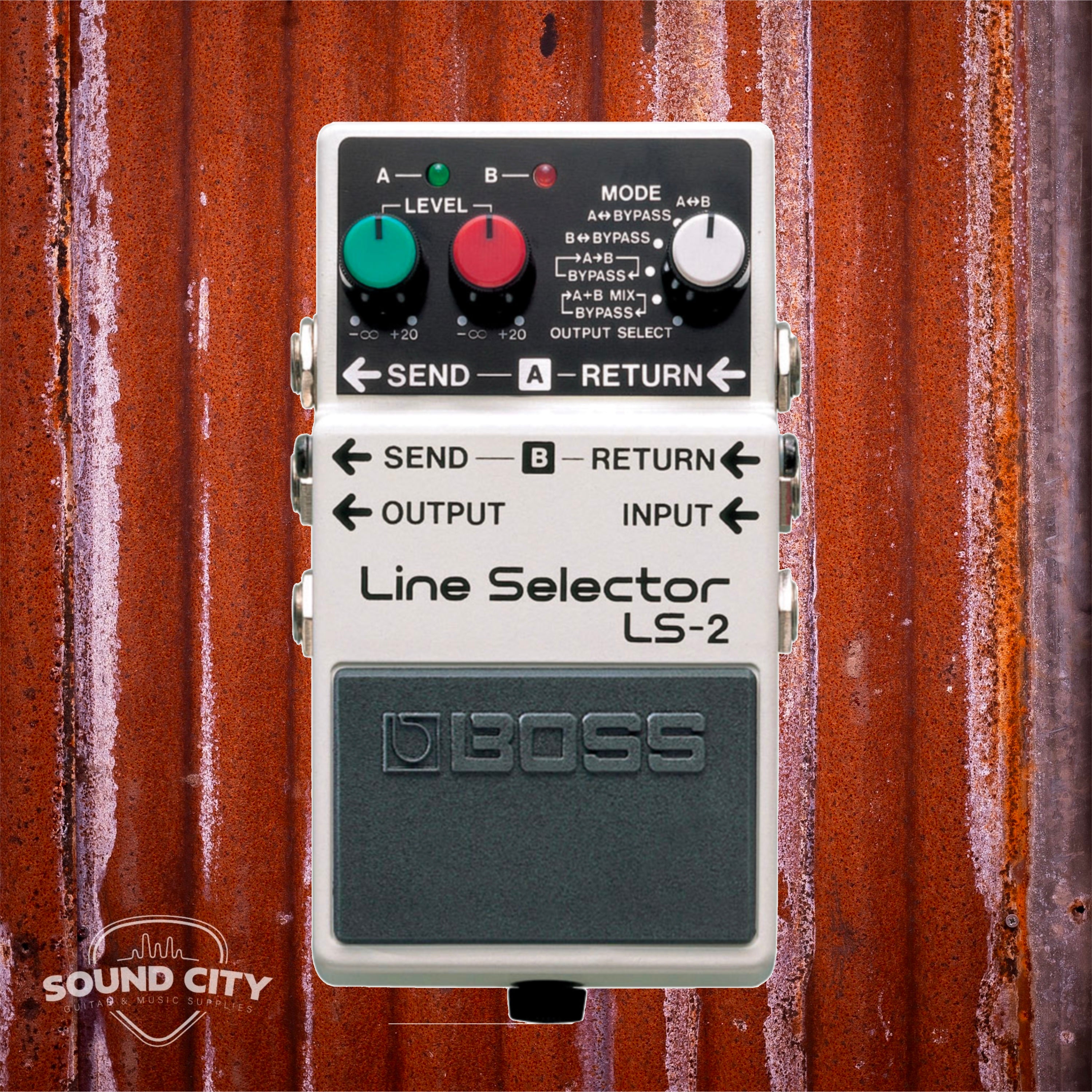 Boss LS-2 Line Selector Effectpedaal