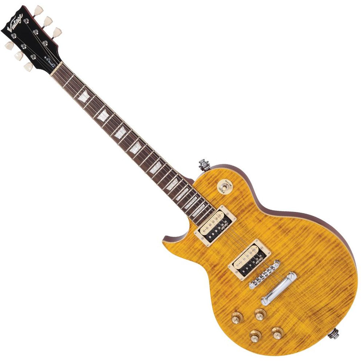 Vintage V100 Left Hand Guitar - Paradise