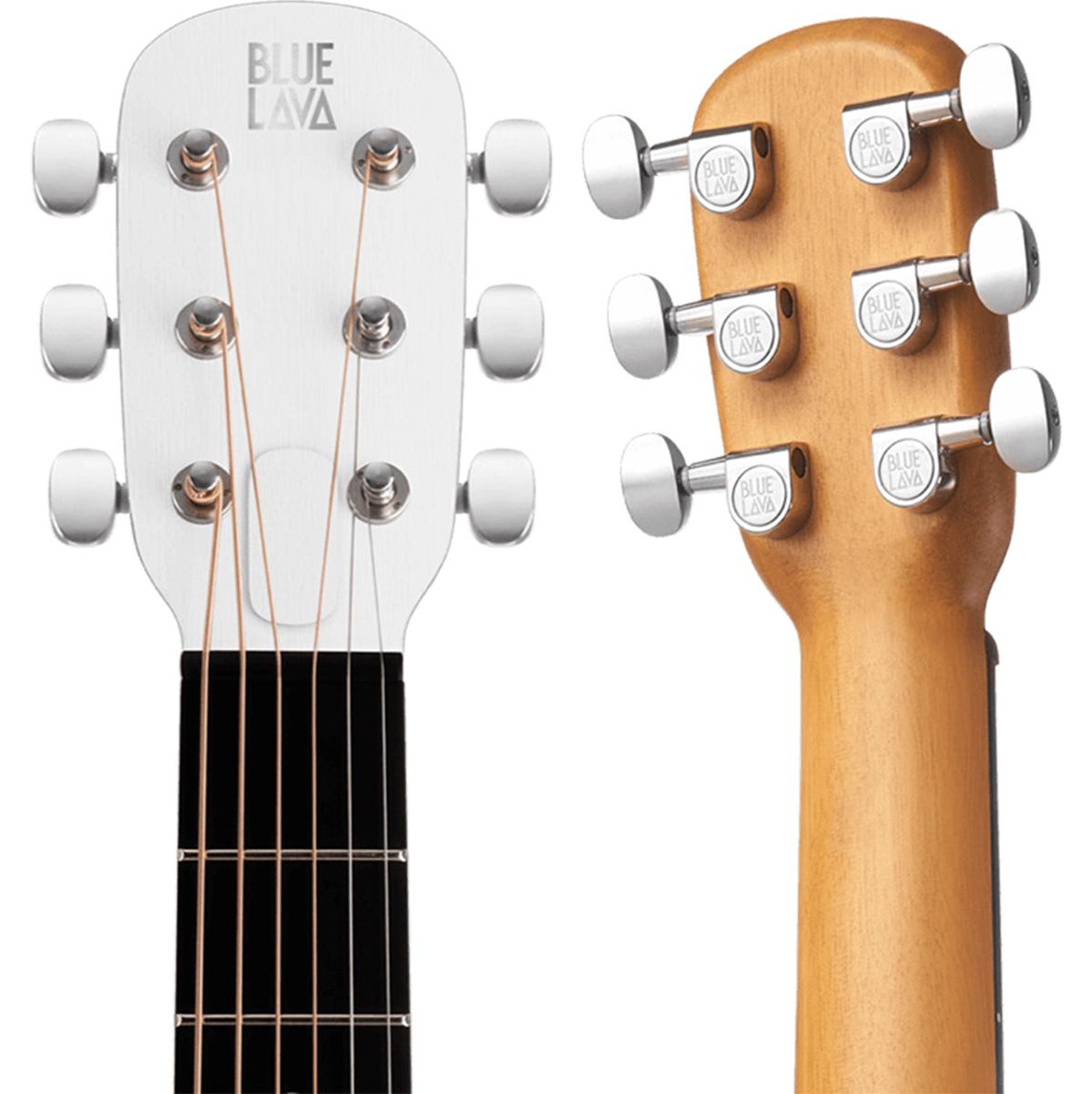 LAVA MUSIC Blue Original Acoustic w/ Ideal Bag - Frost Whitewalnut