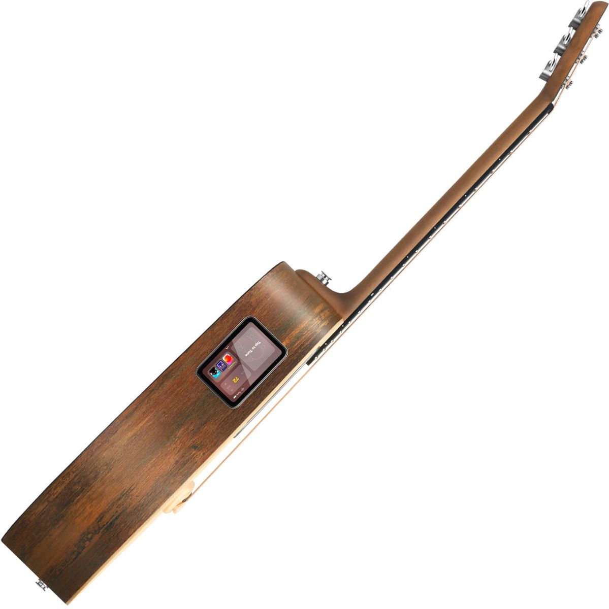 LAVA MUSIC ME4 Spruce - 36 Woodgrain Brown And Burlywood - Lite Bag