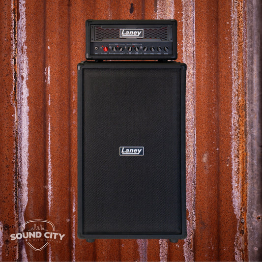 Laney IRF-DUALRIG212 Ironheart Foundry Dualrig head + cabinet 2x12 inch 60W