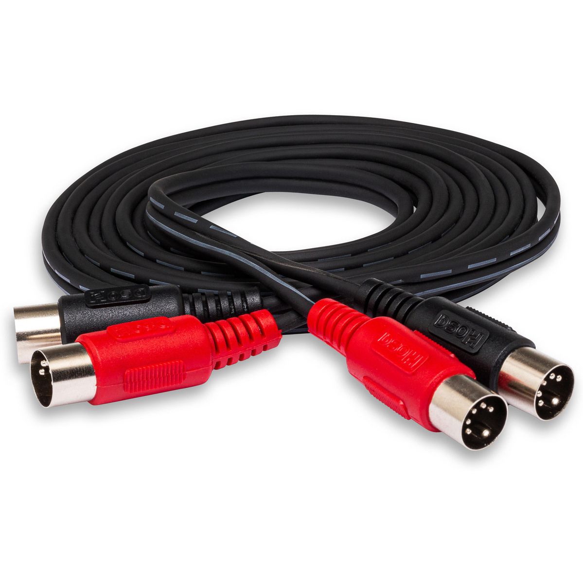 Hosa MID-202 Dual Midi Cable Dual 5-PIN DIN To Same 2 M