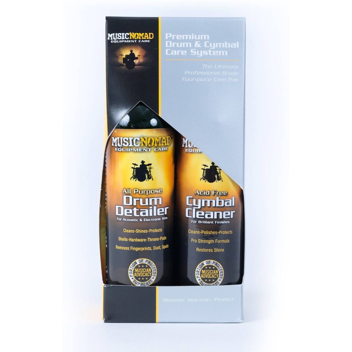 MusicNomad Premium Drum &amp; Cymbal Care System - MN112