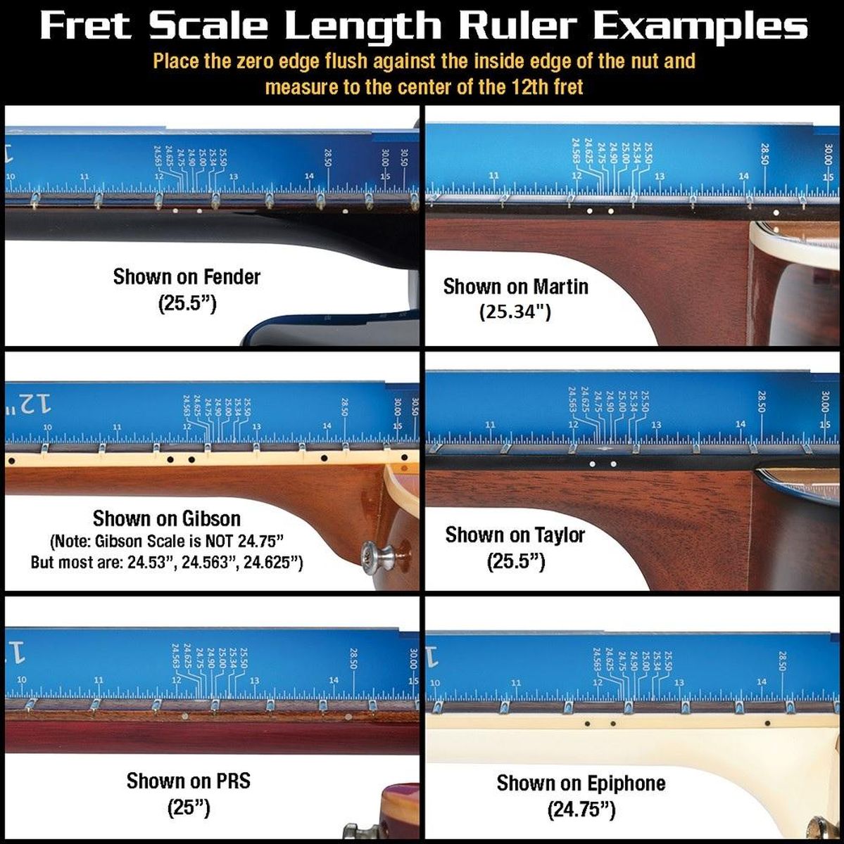 MusicNomad Tri-Beam 3 'N 1 Straightedge 17.6