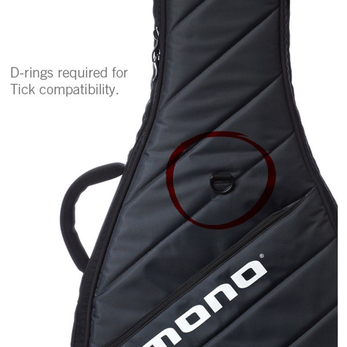 MONO Classic Tick Accessory Case 2.0 Black